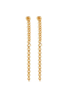 Dieci Dita-Different Chain Earring-Küpe-1-Milagron.com