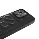 Diesel Iphone 16 Pro Max Uyumlu 3D Biscotto Kılıf - Siyah
