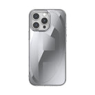 Diesel Iphone 16 Pro Max Uyumlu Oval D Aynalı (Mirror) Kılıf - Gümüş