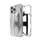 Diesel Iphone 16 Pro Max Uyumlu Oval D Mirror Şeffaf Kılıf - Şeffaf/Gümüş