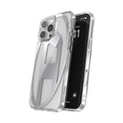 Diesel Iphone 16 Pro Max Uyumlu Oval D Mirror Şeffaf Kılıf - Şeffaf/Gümüş
