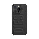 Diesel Iphone 16 Pro Uyumlu 3D Biscotto Kılıf - Siyah