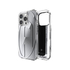 Diesel Iphone 16 Pro Uyumlu Oval D Aynalı (Mirror) Kılıf - Gümüş