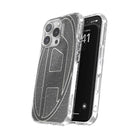 Diesel Iphone 16 Pro Uyumlu Oval D Simli Kılıf - Siyah