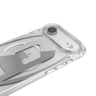 Diesel Iphone 17 Air Uyumlu Magsafe Destekli Oval D Metalik Kılıf - Gümüş