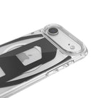Diesel Iphone 17 Air Uyumlu Magsafe Destekli Oval D Metalik Kılıf - Siyah