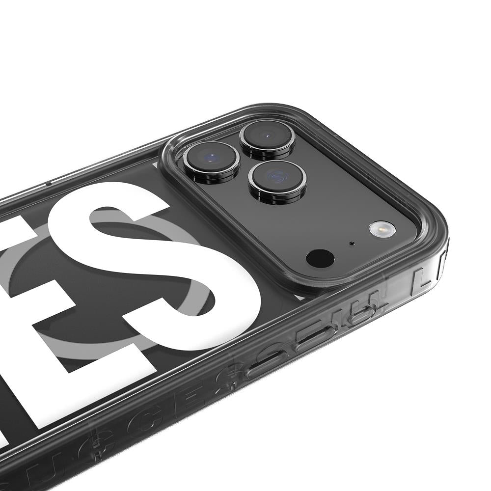 Diesel Iphone 17 Pro Max Uyumlu Magsafe Destekli Biscotto Bumper Kılıf - Siyah