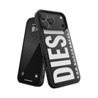 Diesel Iphone 17 Pro Max Uyumlu Magsafe Destekli Core Kalıplı Kılıf - Siyah/Beyaz