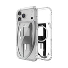 Diesel Iphone 17 Pro Uyumlu Max Magsafe Destekli Oval D Metalik Kılıf - Gümüş
