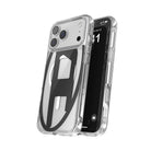 Diesel Iphone 17 Pro Max Uyumlu Magsafe Destekli Oval D Metalik Kılıf - Siyah