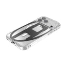 Diesel Iphone 17 Pro Max Uyumlu Magsafe Destekli Oval D Metalik Kılıf - Siyah