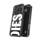 Diesel Iphone 17 Pro Uyumlu Magsafe Destekli Biscotto Bumper Kılıf - Siyah