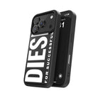 Diesel Iphone 17 Pro Uyumlu Magsafe Destekli Core Kalıplı Kılıf - Siyah/Beyaz