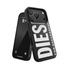 Diesel Iphone 17 Pro Uyumlu Magsafe Destekli Core Kalıplı Kılıf - Siyah/Beyaz