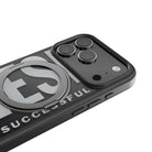 Diesel Iphone 17 Pro Uyumlu Magsafe Destekli Yüzük Standlı Kılıf - Siyah/Beyaz