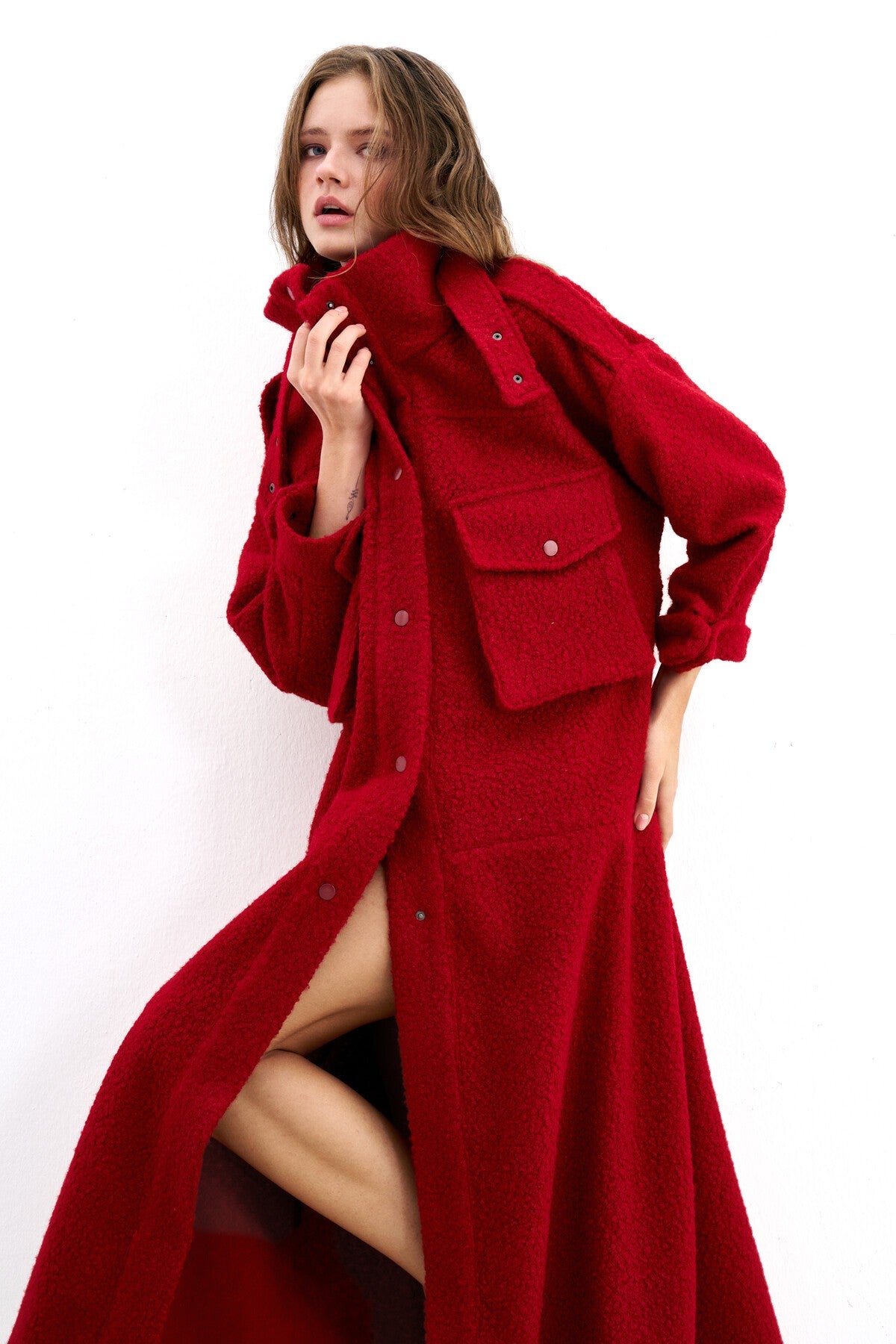 Crimson Armor Coat