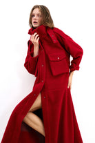 Crimson Armor Coat
