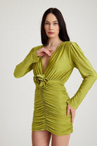Julia Drapped Dress - 0