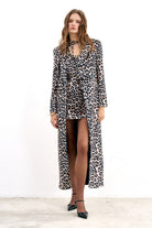 Long Leopard Coat