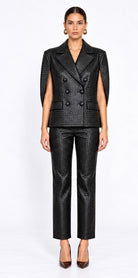 Woven Cape Jacket