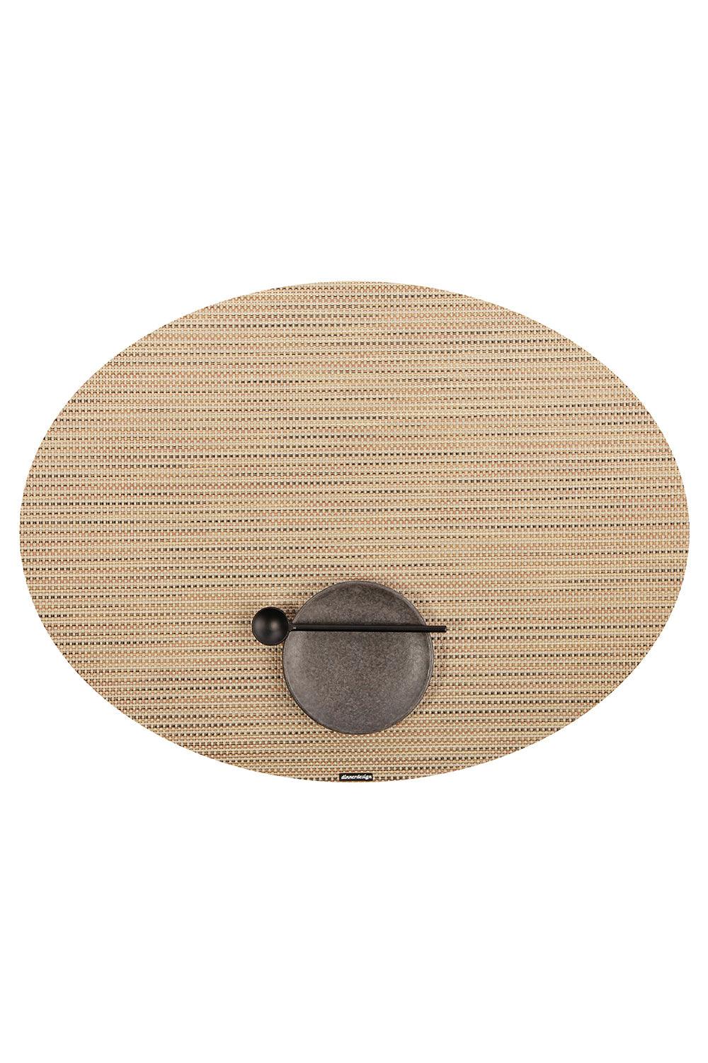 Dinnerdesign-Chroma Wood Oval Amerikan Servis 36x49 cm-Sunum Aksesuarları-1-Milagron.com