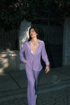 Carine Lila Kadın Pantolonu - 0