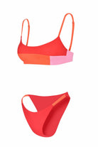 Direct Message-La Peonia Bikini In Red-Bikini & Mayo-1-Milagron.com