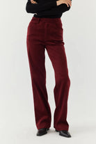 Disq London-Chilli Velvet Pants-Pantolon-5-Milagron.com