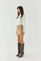 Disq London-The Tailored Mini Skirt-Etek-2-Milagron.com