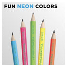 Dixon Ticonderoga-The World's Best Pencil Neon New 10'lu Kurşun Kalem-Ahşap Kurşun Kalem-4-Milagron.com