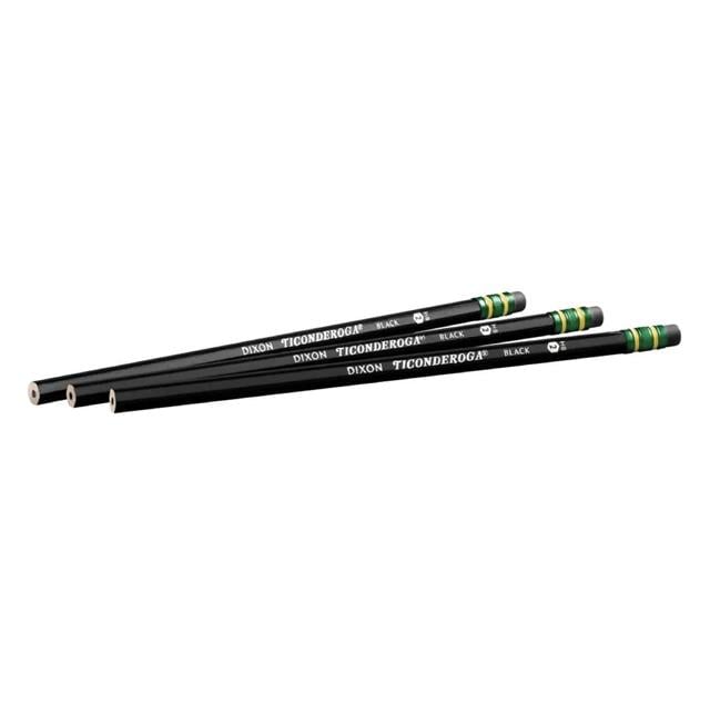 Dixon Ticonderoga-The World's Best Pencil New Black 24'lü Kurşun Kalem-Ahşap Kurşun Kalem-3-Milagron.com