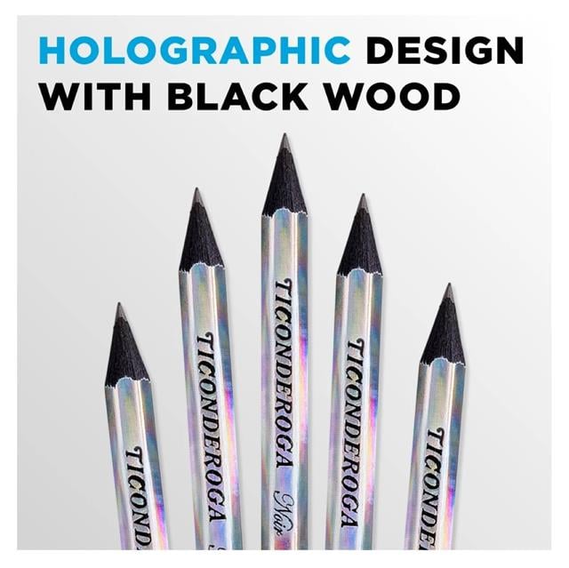 Dixon Ticonderoga-The World's Best Pencil Noir 12'li Kurşun Kalem-Ahşap Kurşun Kalem-4-Milagron.com