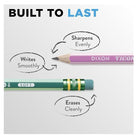 Dixon Ticonderoga-The World's Best Pencil Striped New 10'li Kurşun Kalem-Ahşap Kurşun Kalem-3-Milagron.com