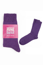 Do Not Wear This-Organik Soket Çorap Li̇la Dream-Çorap-2-Milagron.com