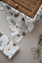 DoDo'S Baby-35x35 Si̇hi̇rli̇ Dünyam Çok Amaçli Organi̇k Kareli̇ Ağiz Mendi̇li̇-Bebek Setleri-1-Milagron.com