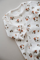 DoDo'S Baby-Çi̇çekli̇ Desen Organi̇k Kaşkorse Bebek Tulum-Çocuk Elbise & Tulum-3-Milagron.com