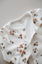 DoDo'S Baby-Çi̇çekli̇ Desen Organi̇k Kaşkorse Bebek Tulum-Çocuk Elbise & Tulum-6-Milagron.com