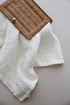 DoDo'S Baby-Dört Katli Ekru Renk Organi̇k Müsli̇n Örtü-Yatak Örtüsü-1-Milagron.com