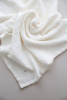 DoDo'S Baby-Dört Katli Ekru Renk Organi̇k Müsli̇n Örtü-Yatak Örtüsü-4-Milagron.com