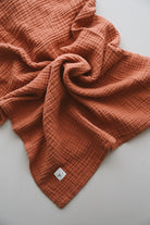 DoDo'S Baby-Dört Katlı Ki̇remi̇t Renk Düz Desen Organi̇k Müsli̇n Örtü-Yatak Örtüsü-2-Milagron.com