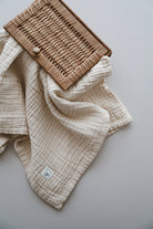 DoDo'S Baby-Dört Katlı Latte Renk Düz Desen Organi̇k Müsli̇n Örtü-Yatak Örtüsü-1-Milagron.com