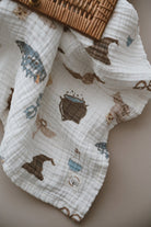 DoDo'S Baby-Dört Katli Magi̇c World Desen Organi̇k Müsli̇n Örtü-Yatak Örtüsü-7-Milagron.com