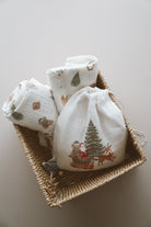 DoDo'S Baby-Dört Katli Ve İki̇ Katli Yilbaşi Özel Koleksi̇yon Noel Temali Organi̇k Bebek Müsli̇n Örtü-Yatak Örtüsü-7-Milagron.com