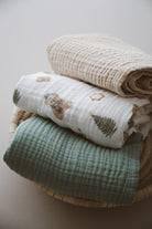 DoDo'S Baby-Dört Katli Yilbaşi Özel Koleksi̇yon Noel Temali Organi̇k Müsli̇n Örtü-Yatak Örtüsü-11-Milagron.com