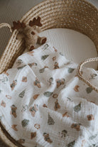 DoDo'S Baby-Dört Katli Yilbaşi Özel Koleksi̇yon Noel Temali Organi̇k Müsli̇n Örtü-Yatak Örtüsü-3-Milagron.com