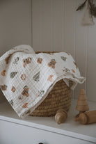 DoDo'S Baby-Dört Katli Yilbaşi Özel Koleksi̇yon Noel Temali Organi̇k Müsli̇n Örtü-Yatak Örtüsü-4-Milagron.com