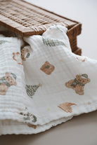 DoDo'S Baby-Dört Katli Yilbaşi Özel Koleksi̇yon Noel Temali Organi̇k Müsli̇n Örtü-Yatak Örtüsü-7-Milagron.com