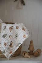 DoDo'S Baby-Dört Katli Yilbaşi Özel Koleksi̇yon Noel Temali Organi̇k Müsli̇n Örtü-Yatak Örtüsü-8-Milagron.com