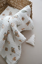 DoDo'S Baby-Dört Katli Yilbaşi Özel Koleksi̇yon Noel Temali Organi̇k Müsli̇n Örtü-Yatak Örtüsü-9-Milagron.com