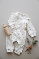 DoDo'S Baby-Nokta Desenli̇ Organi̇k Kaşkorse Bebek Tulum-Çocuk Elbise & Tulum-9-Milagron.com